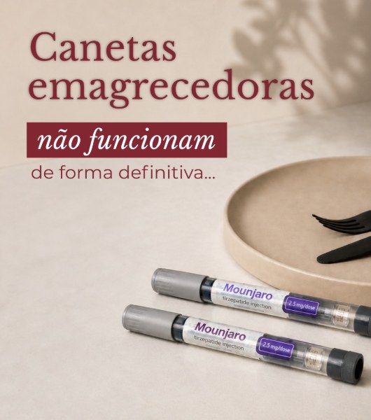 Post sobre canetas emagrecedoras